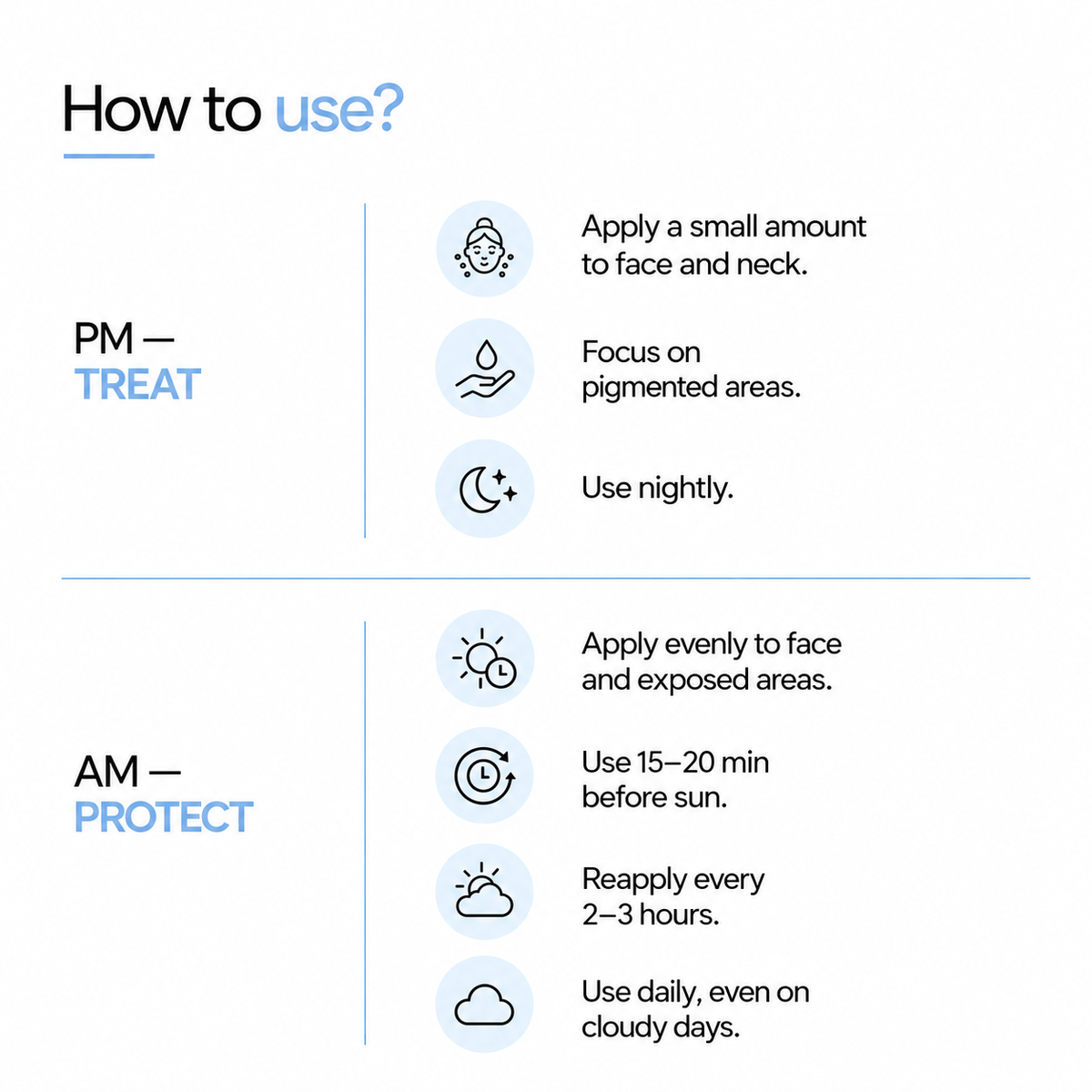 Treat + Protect Pigmentation Duo | AM-PM Duo